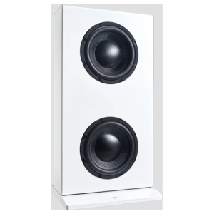 Totem Tribe Solution Sub subwoofer attivo sottile – bianco satinato senza griglia