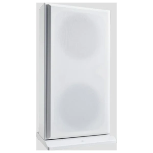 Totem Tribe Solution Sub subwoofer attivo sottile – bianco satinato con griglia