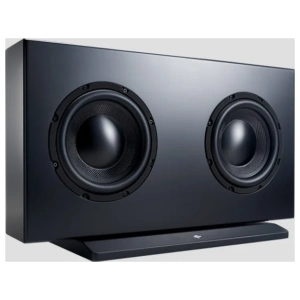 Totem Tribe Solution Sub subwoofer attivo sottile – nero satinato senza griglia