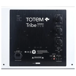Totem Tribe Solution Sub subwoofer attivo sottile – bianco