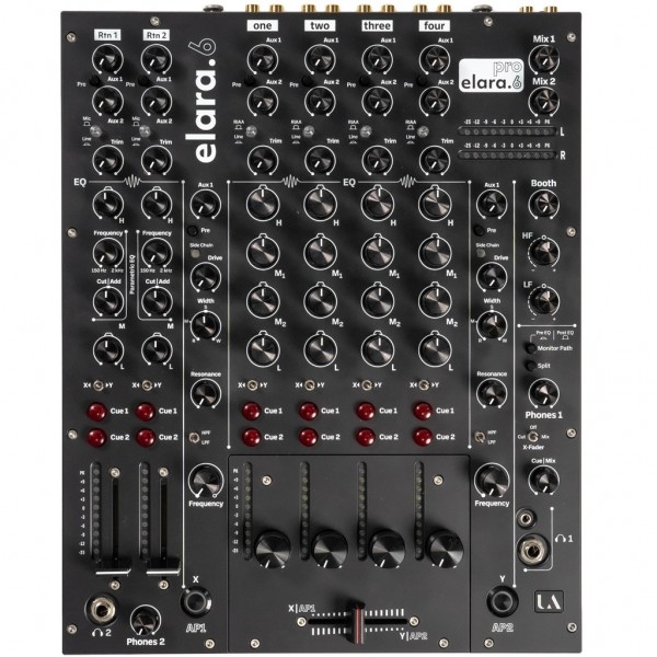 Union Audio ELARA 6 ROTARY mixer rotativo per dj Union Audio ELARA 6 ROTARY mixer rotativo per dj
