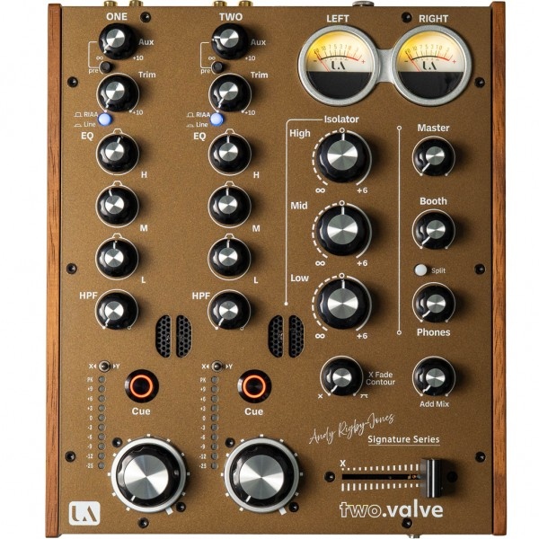 Union Audio TWO VALVE SIGNATURE SERIES mixer rotativo per dj Union Audio TWO VALVE SIGNATURE SERIES mixer rotativo per dj