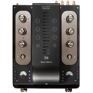 Unison Research S6 Black Edition – vista dall'alto