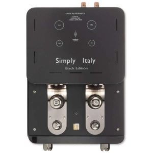 Unison Research Simply Italy Black Edition – vista dall'alto