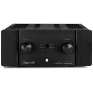 Unison Research Unico 150 – Black, vista frontale