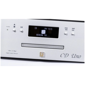 Unison Research Unico CD Uno β Silver, dettaglio del display