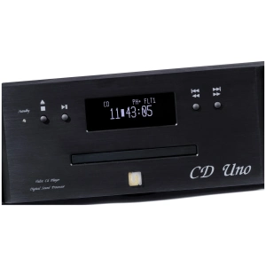 Unison Research Unico CD Uno β Black, dettaglio del display