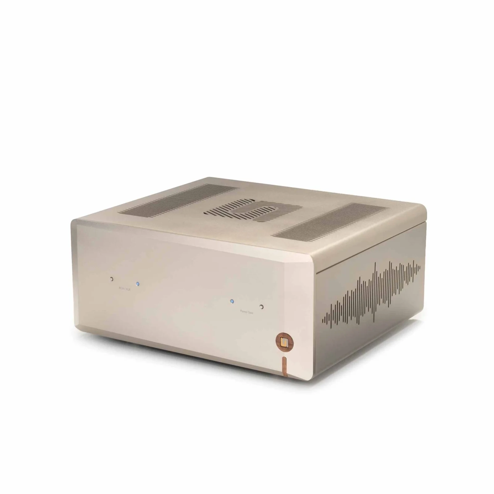 Unison Research Unico DM v2 β Velvet Gold, vista di tre quarti Unison Research Unico DM v2 β Velvet Gold, vista di tre quarti
