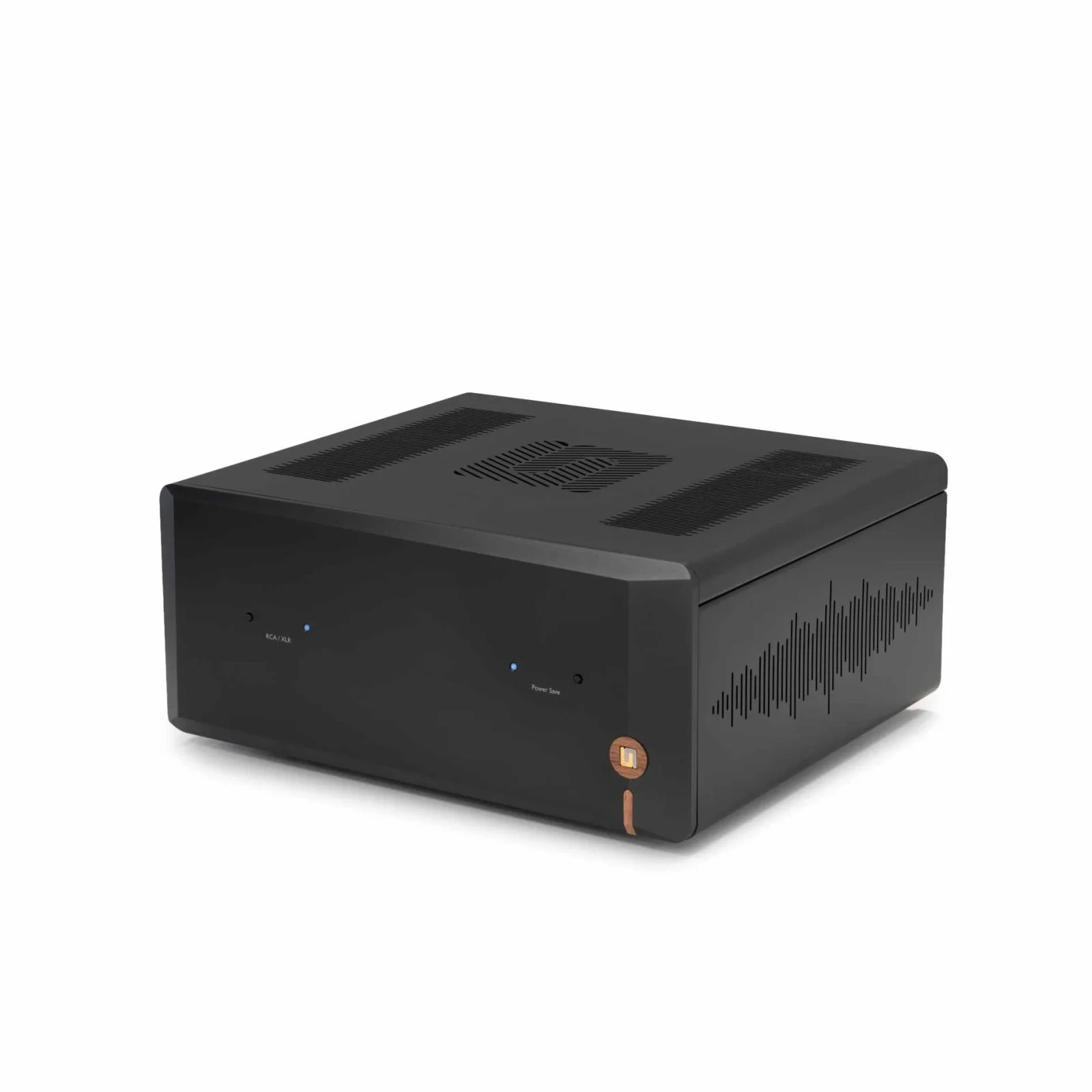 Unison Research Unico DM v2 β Midnight Black, vista di tre quarti Unison Research Unico DM v2 β Midnight Black, vista di tre quarti