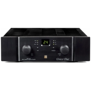 Unison Research Unico Due – Black, vista frontale