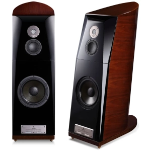 Usher TD-10 diffusori da pavimento in noce
