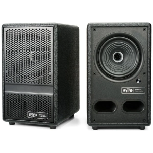 Vestlyd M6C Active diffusori attivi – foto di studio principale, finitura nera