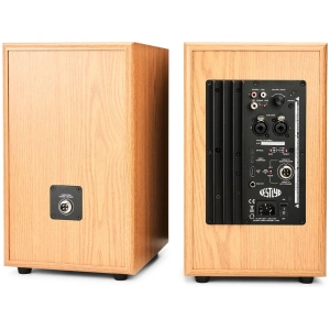 Vestlyd M6C Active diffusori attivi – foto di studio aggiuntiva, finitura rovere