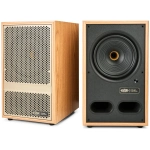 Vestlyd M8C Active diffusori attivi – foto di studio principale, finitura rovere