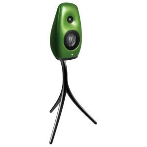Stand Vivid Audio KAYA S12 a treppiede con diffusore KAYA S12 montato – foto 2