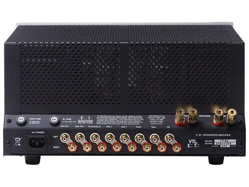 VTL IT-85 amplificatore integrato a valvole EL34 – foto 3 VTL IT-85 amplificatore integrato a valvole EL34 – foto 3