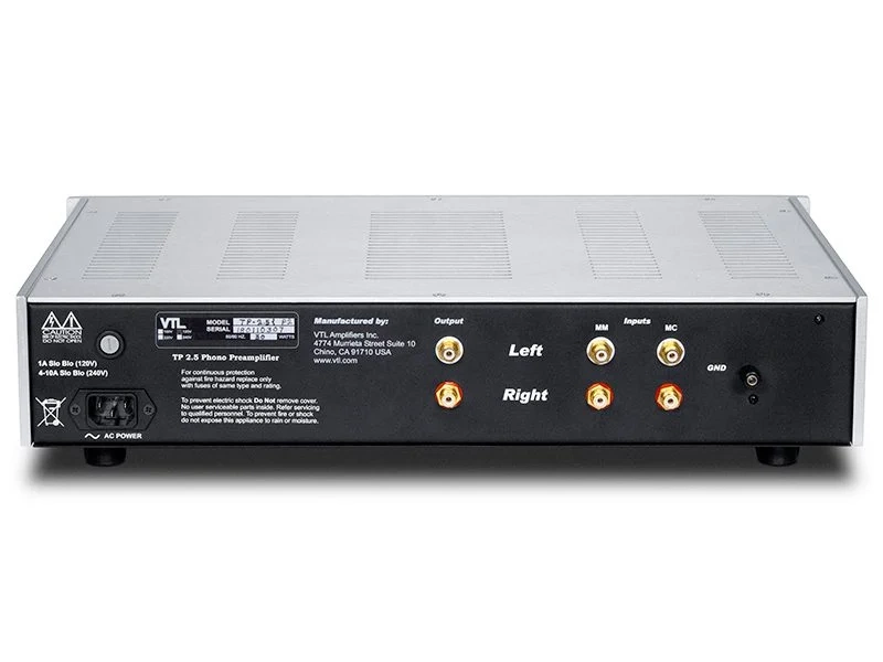 VTL TP-2.5i preamplificatore phono MM/MC a valvole – foto 2 VTL TP-2.5i preamplificatore phono MM/MC a valvole – foto 2