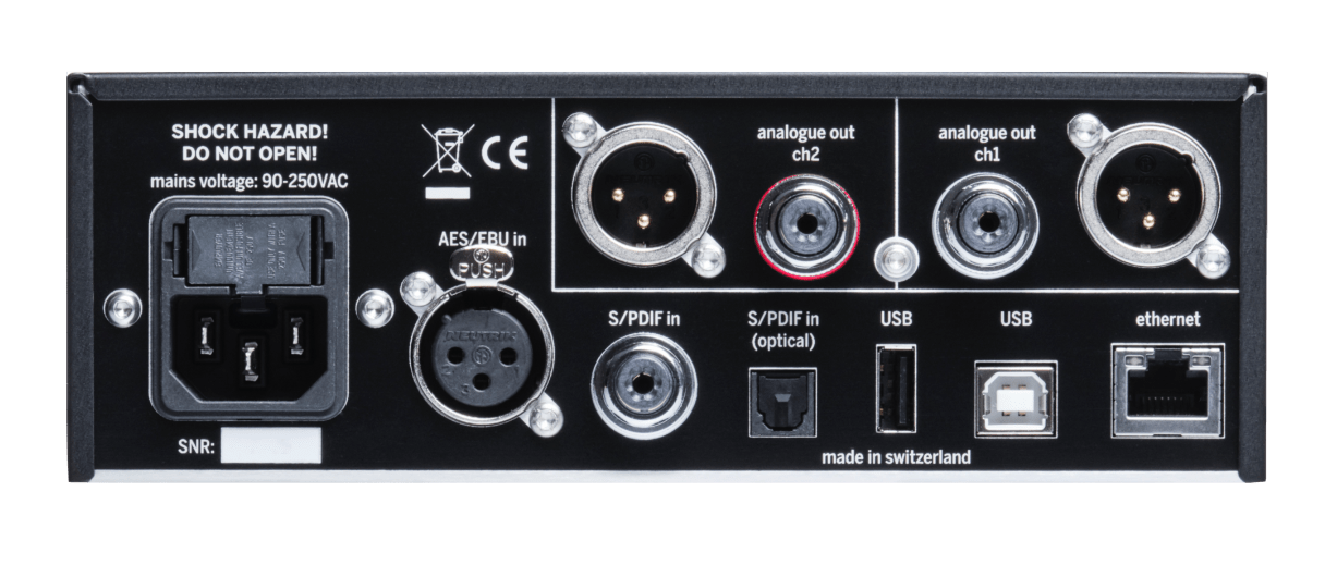 Weiss DAC501 stereo – DAC con Streamer Roon Ready – immagine 3 Weiss DAC501 stereo – DAC con Streamer Roon Ready - immagine 3