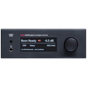 Weiss DAC501 stereo – DAC con Streamer Roon Ready