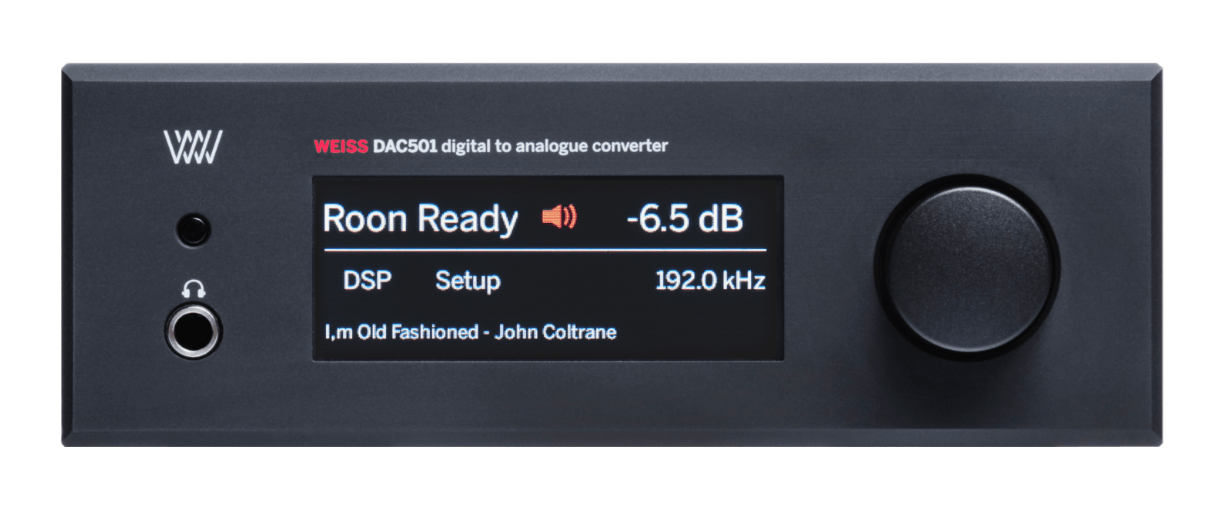 Weiss DAC501 stereo – DAC con Streamer Roon Ready Weiss DAC501 stereo – DAC con Streamer Roon Ready