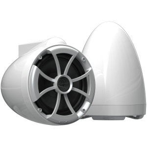 Wet Sounds ICON 8-W X V2 – Coppia Torri 8 Pollici Bianche con X-Mount