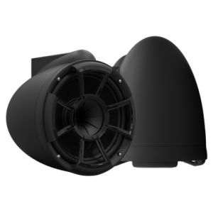 Wet Sounds REV 10 SE B-FC SS V2 – Coppia Torri 10 Pollici Nero Opaco Morsetto Fisso Inox - immagine 2