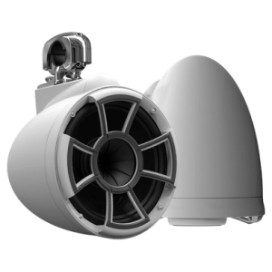 Wet Sounds REV 10 SE W-SC V2 – Coppia Torri 10 Pollici Bianco Opaco Morsetto Girevole