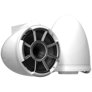 Wet Sounds REV 10 W-SC V2 – Coppia Torri 10 Pollici Bianche Morsetto Girevole - immagine 2