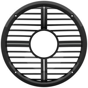 Wet Sounds REV 12 HD XW-B GRILLE – Griglie XW Nere per Torri REV 12 HD (Coppia)