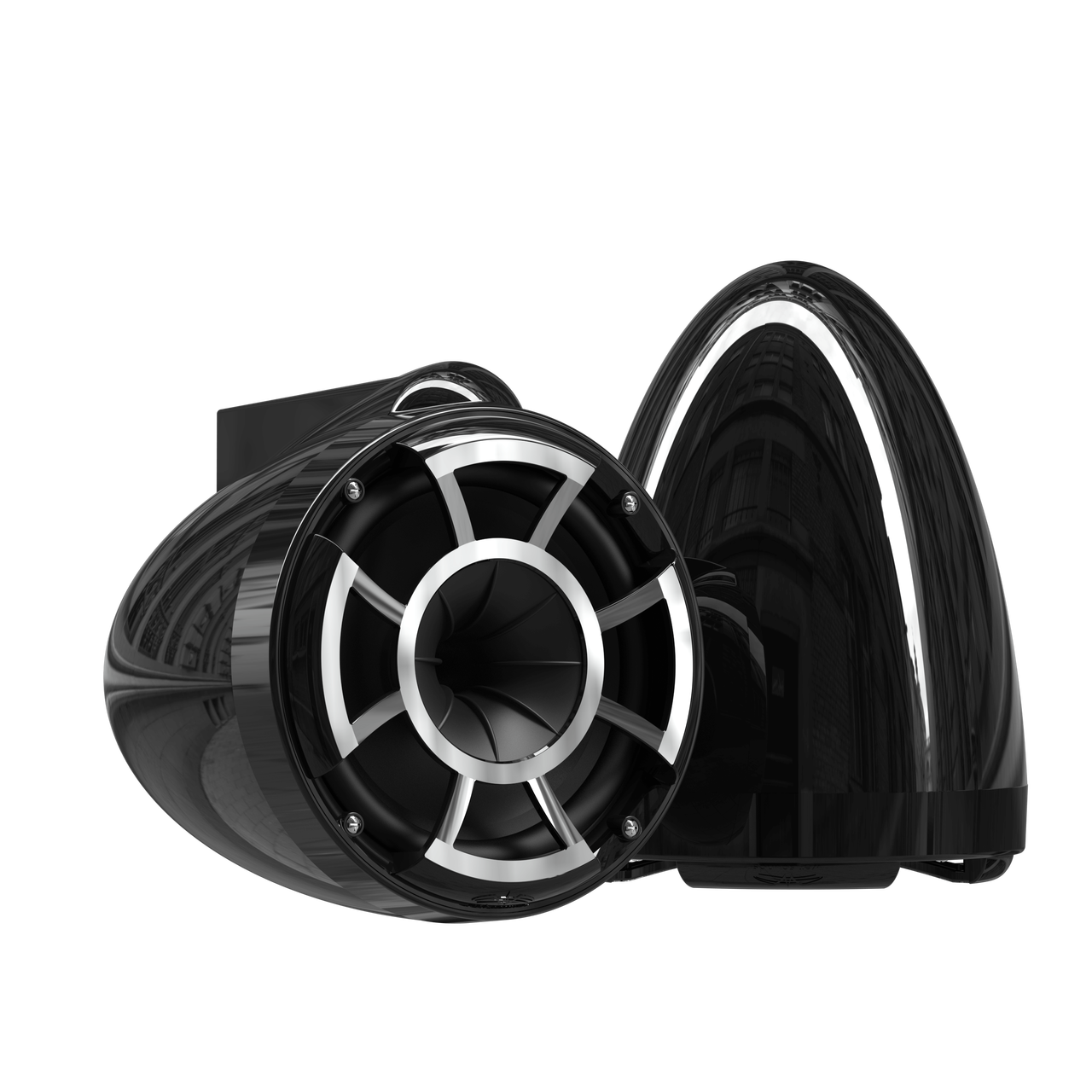 Wet Sounds REV 8 B-SC V2 – Coppia Torri 8 Pollici Nere con Morsetto Girevole Inox – immagine 2 Wet Sounds REV 8 B-SC V2 – Coppia Torri 8 Pollici Nere con Morsetto Girevole Inox - immagine 2