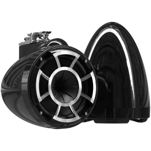 Wet Sounds REV 8 B-SXM V2 – Coppia Torri 8 Pollici Nere con Base Girevole SXM