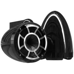 Wet Sounds REV 8 B-X V2 – Coppia Torri 8 Pollici Nere con X-Mount - immagine 2