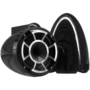 Wet Sounds REV 8 B-X V2 – Coppia Torri 8 Pollici Nere con X-Mount