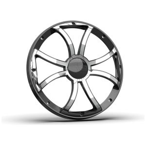 Wet Sounds REVO 12 XS-B-SS GRILLE – Griglia XS Inox Nera per Subwoofer REVO 12 - immagine 2