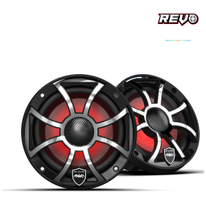 Wet Sounds REVO 6-XS-B-SS V3 – Coppia Coassiali Marini RGB 6,5 Pollici