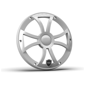 Wet Sounds REVO 8 FA XS-S GRILLE – Griglia XS Inox Argento per Subwoofer REVO 8 FA - immagine 2