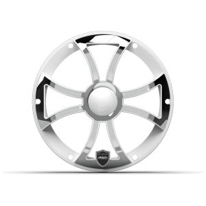 Wet Sounds REVO 8 FA XS-W-SS GRILLE – Griglia XS Inox Bianca per Subwoofer REVO 8 FA
