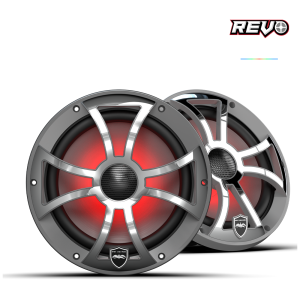 Wet Sounds REVO 8-XS-G-SS – Coppia Coassiali Marini RGB 8 Pollici