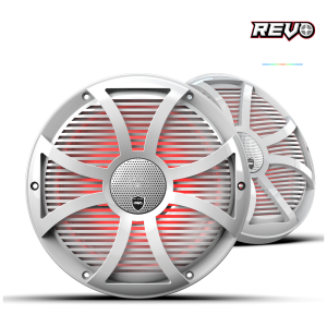 Wet Sounds REVO CX-10 SW-W S2 – Coppia Coassiali Marini RGB 10 Pollici