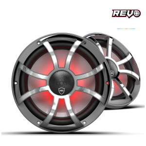 Wet Sounds REVO CX-10 XS-G-SS S2 – Coppia Coassiali Marini RGB 10 Pollici