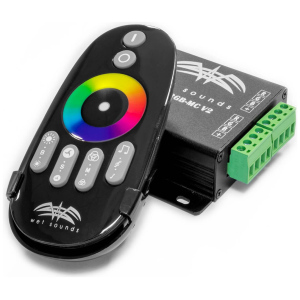 Wet Sounds RF-RGB-MC V2 – Controller Luci RGB Musicale con Telecomando RF
