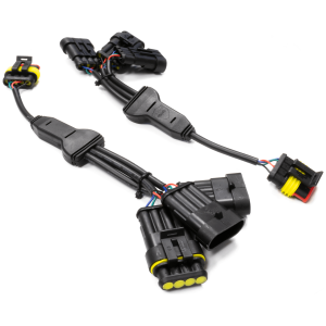 Wet Sounds RGB-4P-1M/3F – Coppia di Splitter RGB Impermeabili a 4 Pin - immagine 2