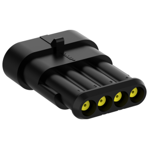 Wet Sounds RGB-4P KIT-10-F – Kit da 10 Connettori RGB Femmina 4 Pin - immagine 2