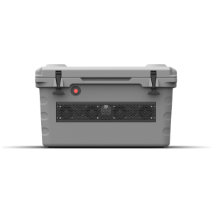 Wet Sounds SHIVR-55-GRY – Ghiacciaia 55 Litri con Soundbar, Grigio Navale