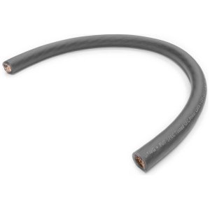 Wet Sounds WWX-1/0G BLK-50 – Cavo Amplificatore 1/0 AWG Nero, Bobina da 15,2 m