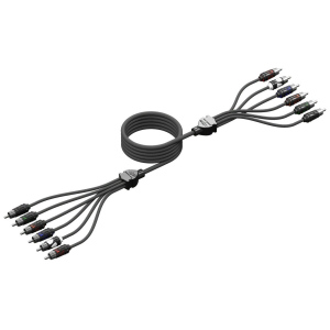 Wet Sounds WWX-RCA-6CH 12FT – Cavo RCA Schermato 6 Canali, 3,7 m