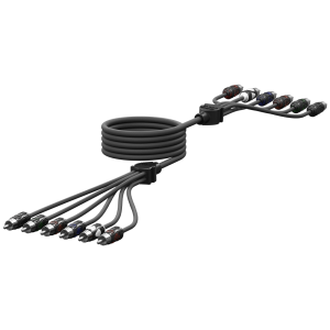 Wet Sounds WWX-RCA-6CH 5FT – Cavo RCA Schermato 6 Canali, 1,5 m - immagine 2