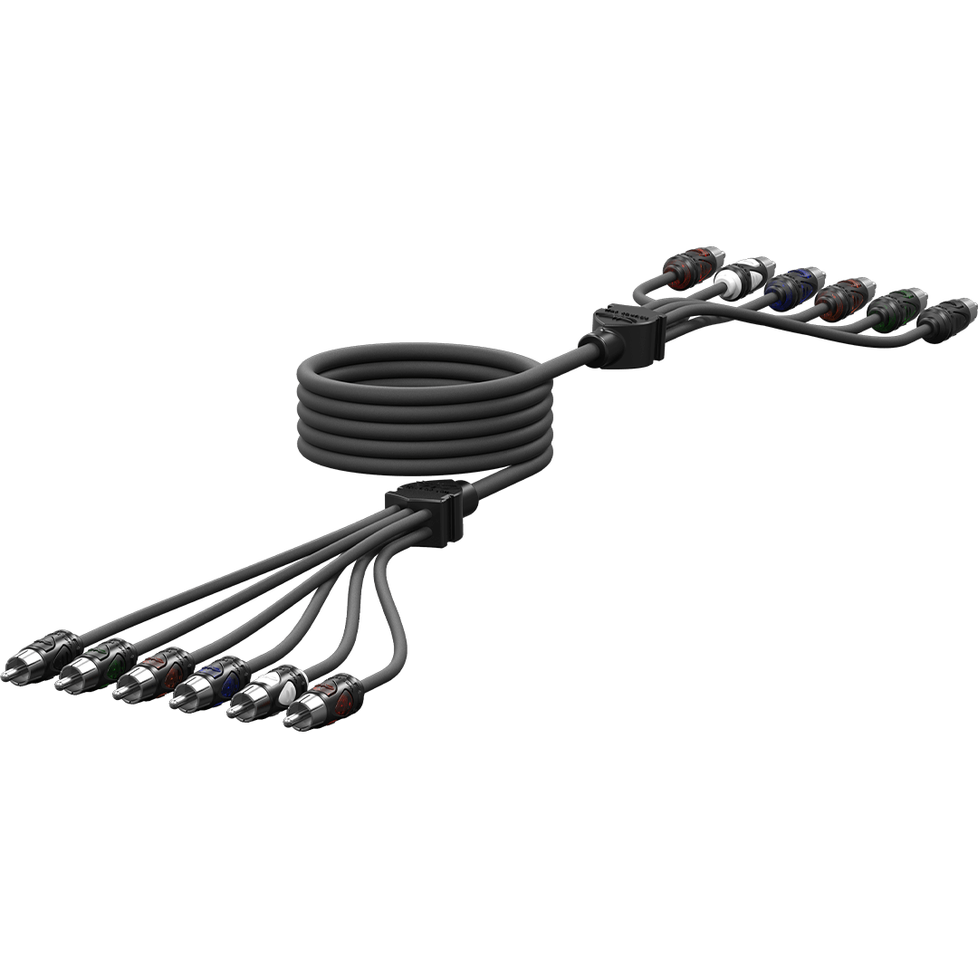 Wet Sounds WWX-RCA-6CH 5FT β Cavo RCA Schermato 6 Canali, 1,5 m – immagine 2 Wet Sounds WWX-RCA-6CH 5FT β Cavo RCA Schermato 6 Canali, 1,5 m - immagine 2
