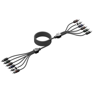 Wet Sounds WWX-RCA-6CH 5FT – Cavo RCA Schermato 6 Canali, 1,5 m