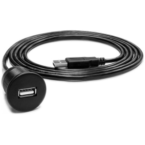 Wet Sounds WWX-USB-FM 6FT – Presa USB a Incasso con Prolunga 1,8 m